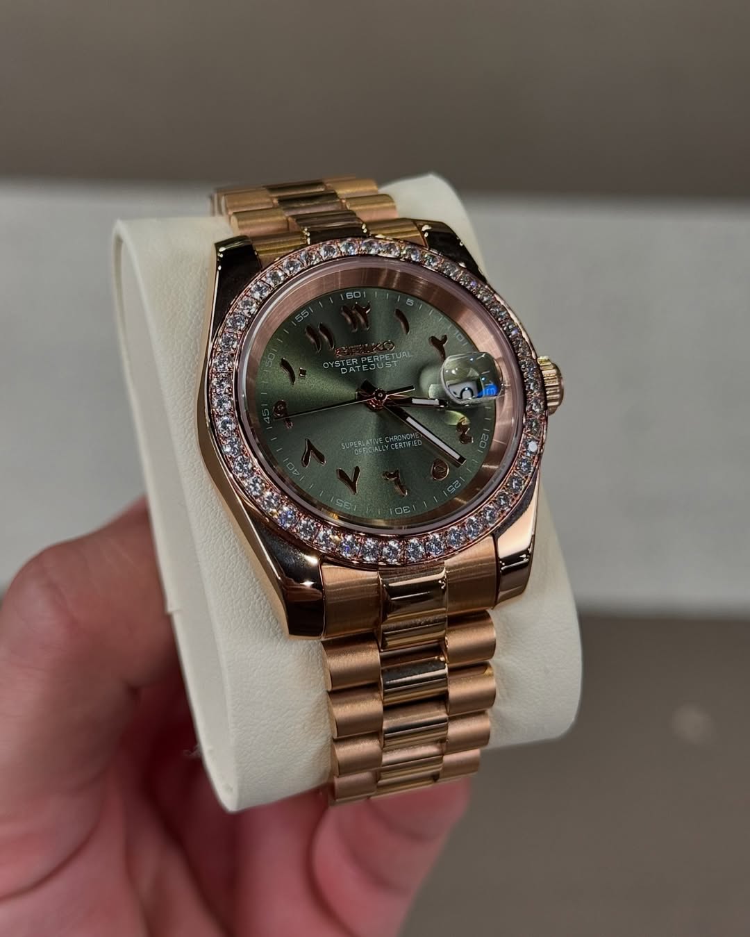 Royale Olive Arabic Dial