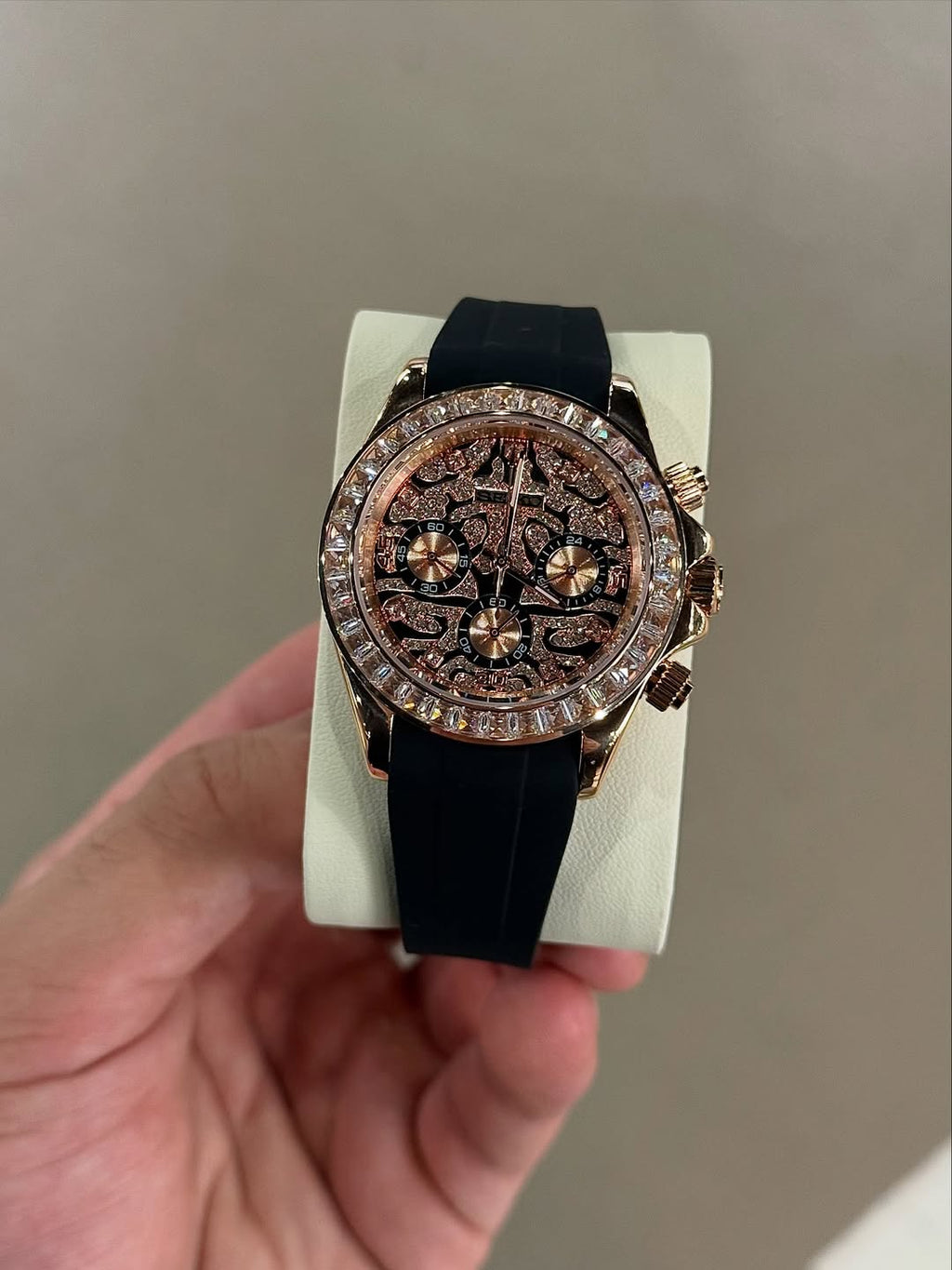 Tiger Rose Gold Diamant Souple
