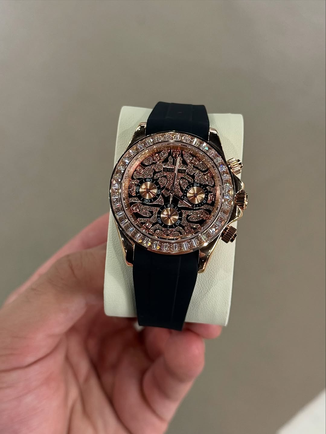 Tiger Rose Gold Diamant Souple
