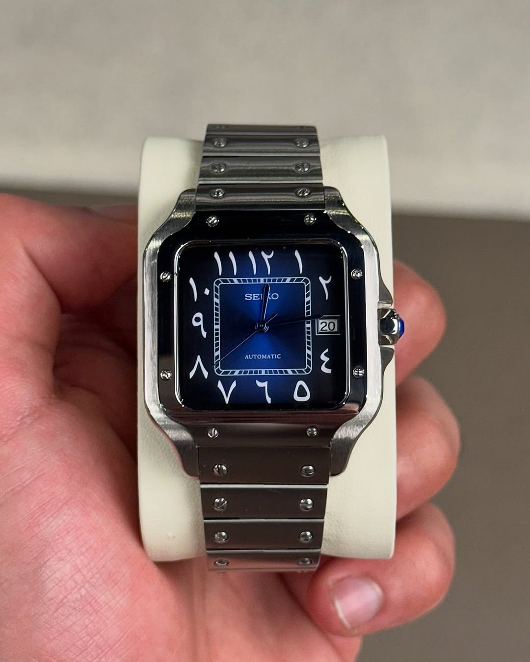 Signature Blue Arabic Dial