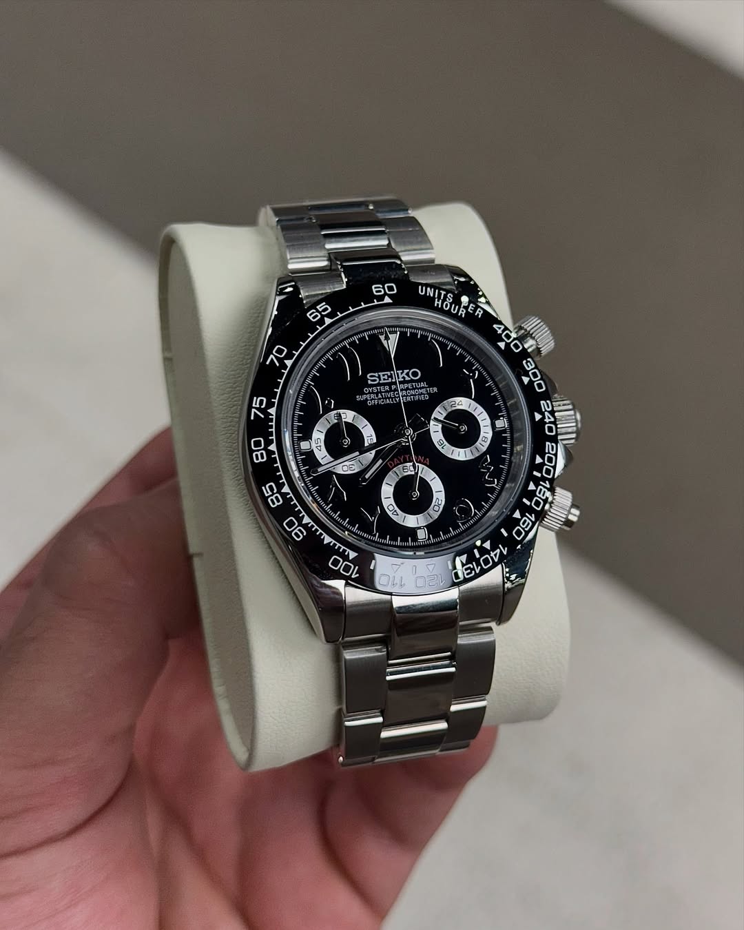 Panda Black Arabic Dial
