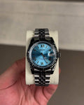 Ocean Blue Roman Dial
