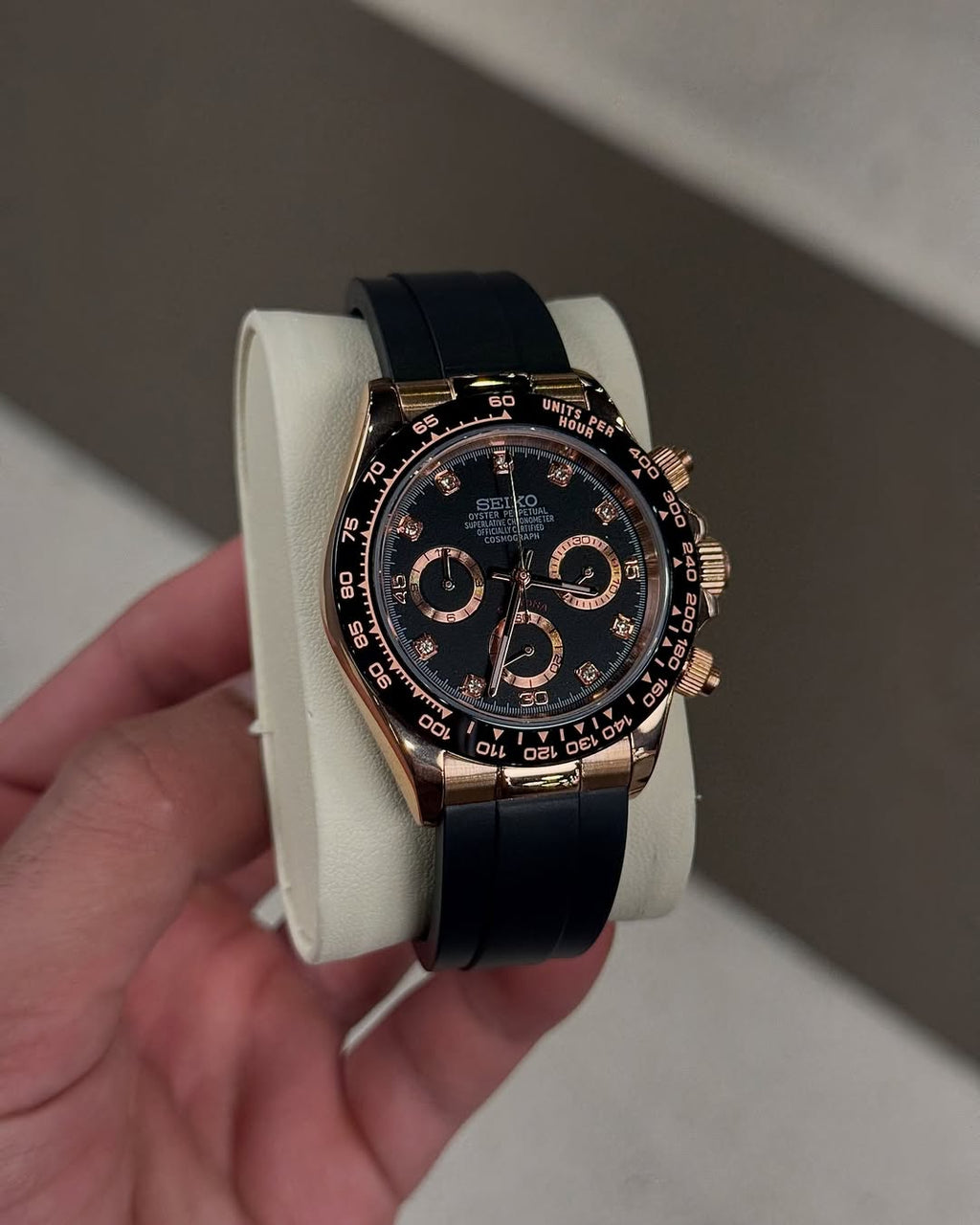 Cadran diamant caramel Flex