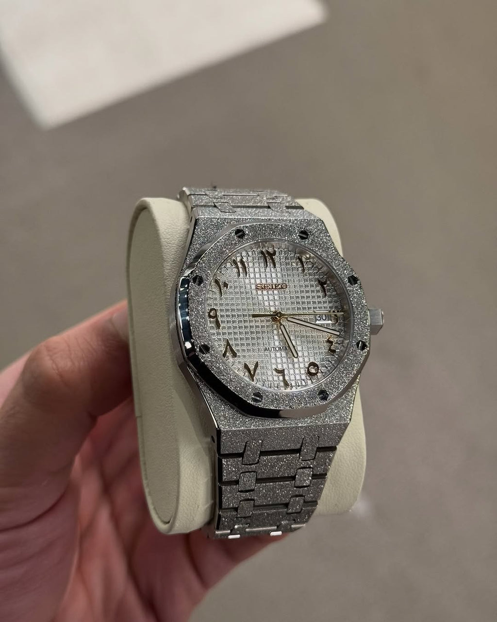 Cadran Arabe Blanc Glacial