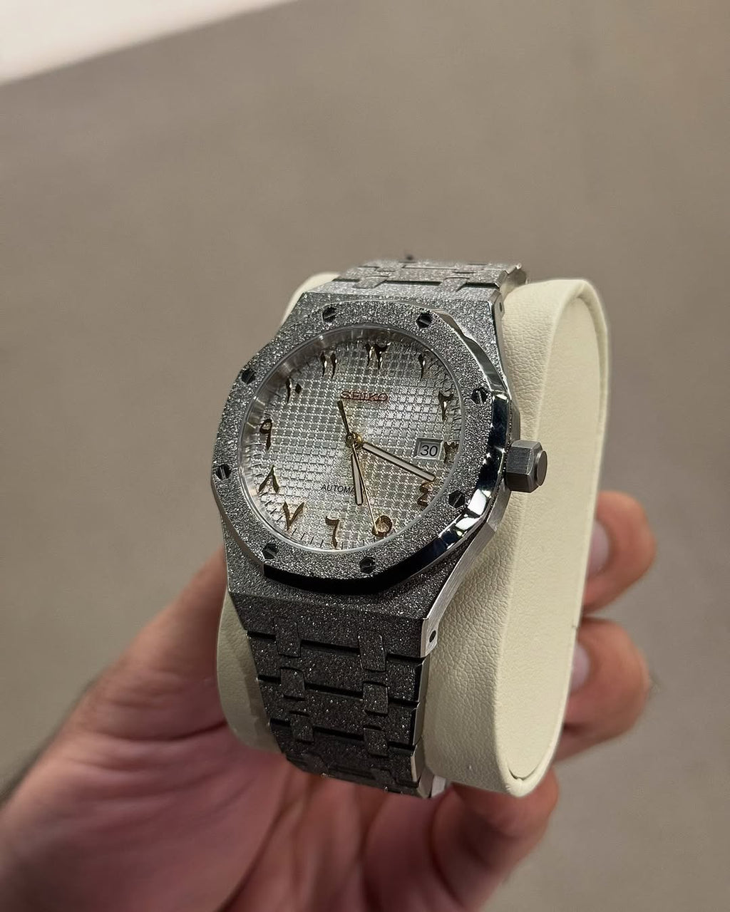 Cadran Arabe Blanc Glacial