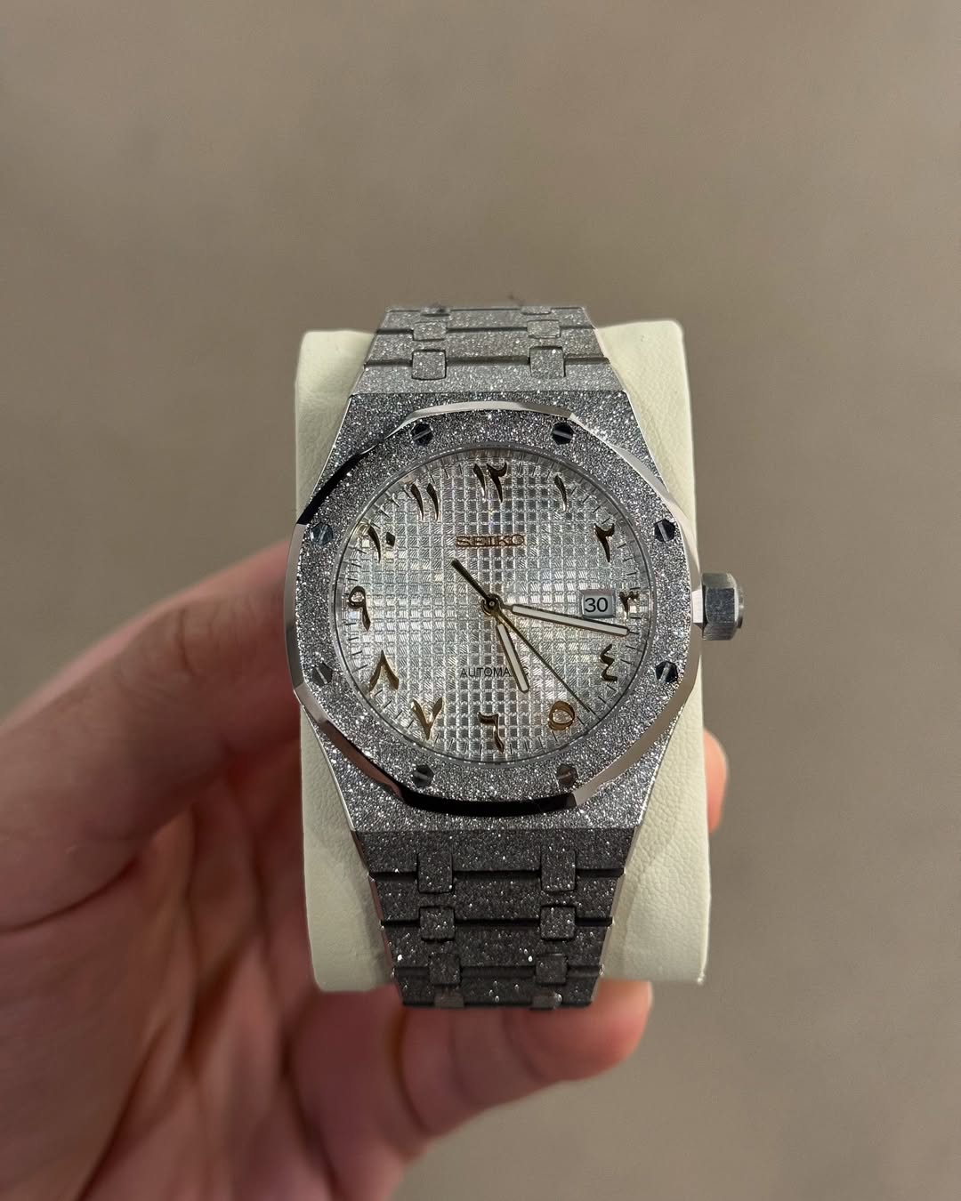 Cadran Arabe Blanc Glacial